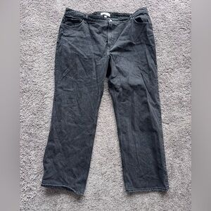 Abercrombie, dark wash jeans ￼